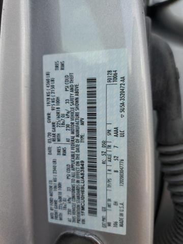 2020 FORD ESCAPE SEL - 1FMCU0H69LUA83849