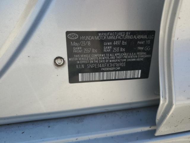 2018 HYUNDAI SONATA SPO - 5NPE34AFXJH716903