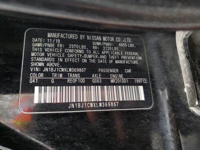 2020 NISSAN ROGUE SPOR - JN1BJ1CWXLW369867
