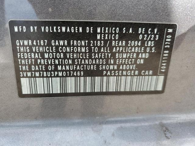 2023 VOLKSWAGEN JETTA SE 3VW7M7BU3PM017469
