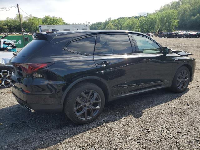 ACURA MDX A-SPEC 2022 black  gas 5J8YE1H0XNL050880 photo #4