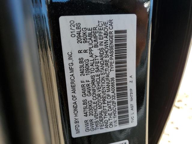 2020 HONDA ACCORD SPO - 1HGCV2F32LA006636