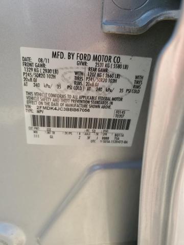 2011 FORD EDGE SEL - 2FMDK4JC3BBB67056