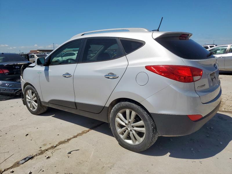 HYUNDAI TUCSON GLS 2012 silver  gas KM8JU3AC7CU531966 photo #3