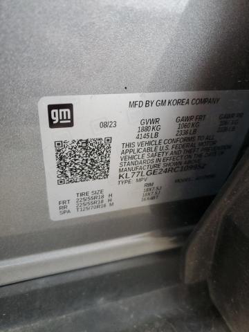 2024 CHEVROLET TRAX 1RS - KL77LGE24RC109952