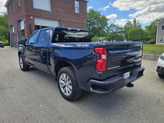 CHEVROLET SILVERADO 2022 blue  Gasoline 3GCPYBEK5NG111420 photo #4
