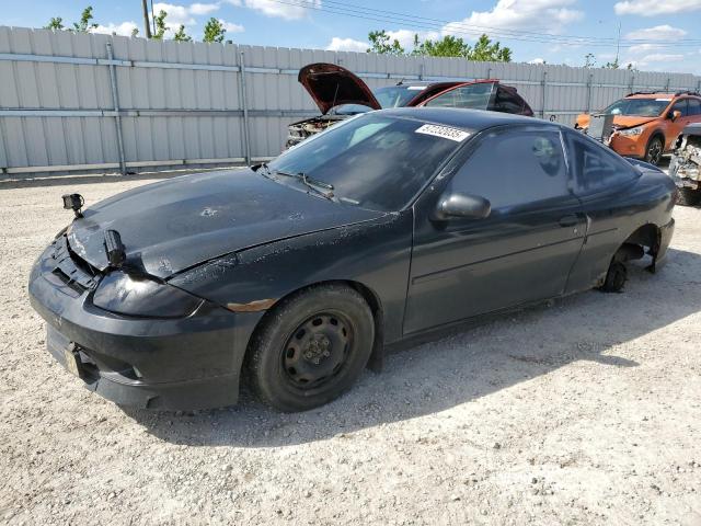 CHEVROLET CAVALIER 2003 black coupe gas 1G1JC12F137350065 photo #1