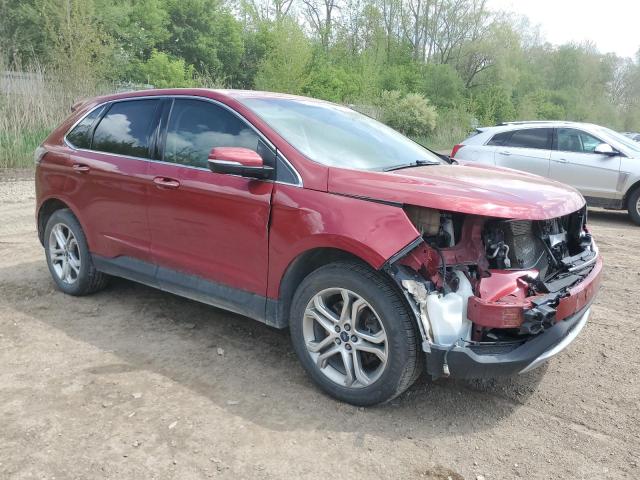 Vin: 2fmpk4k96hbb32035, lot: 56289595, ford edge titanium 20174