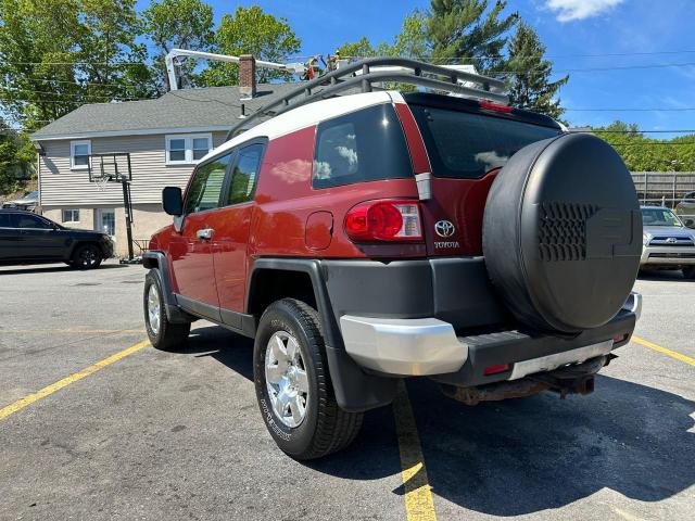 TOYOTA FJ CRUISER 2008 red 4dr spor gas JTEBU11F78K053473 photo #3