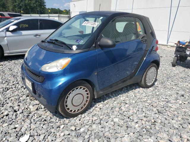 SMART FORTWO PUR 2009 blue  Gasoline WMEEJ31X69K312553 photo #1