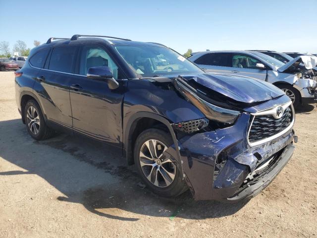 Vin: 5tdgzrbh8ns573003, lot: 56254485, toyota highlander xle 20224