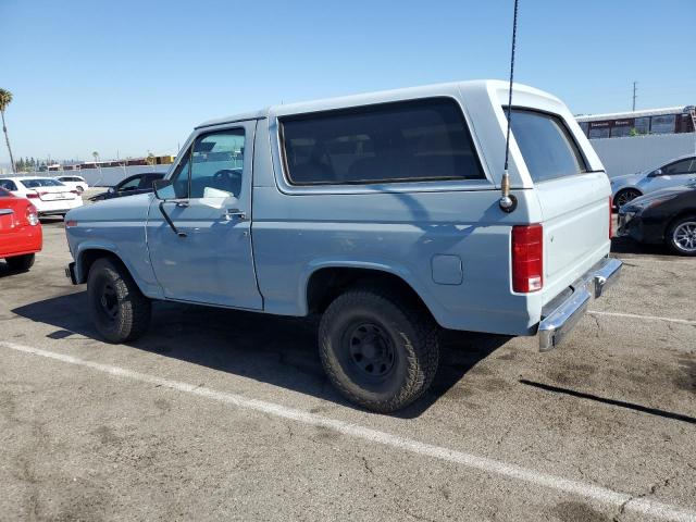 FORD BRONCO U10 1986 gray 2dr spor gas 1FMDU15N8GLA73900 photo #3