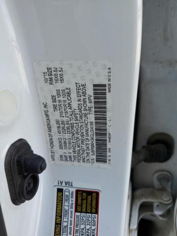 2016 HONDA CR-V LX - 5J6RM4H34GL004198