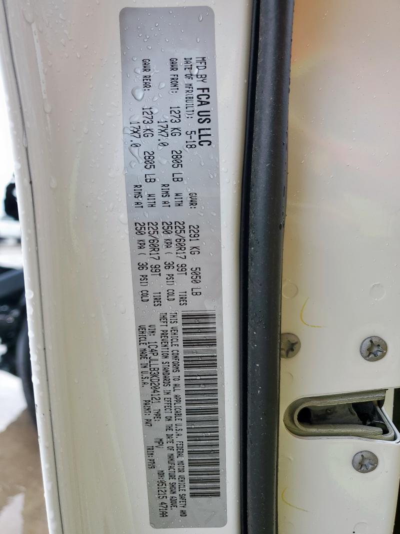 2019 JEEP CHEROKEE L 1C4PJLLB3KD204121