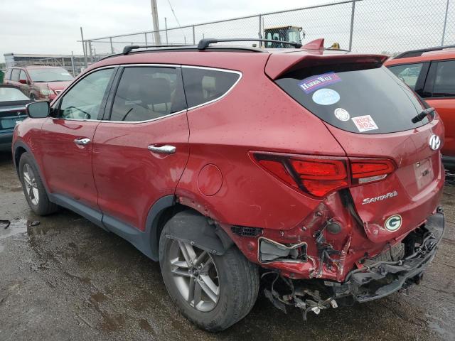 Vin: 5xyzu3lbxhg446219, lot: 55031885, hyundai santa fe 20172