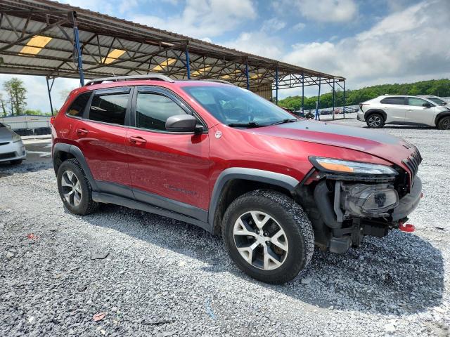 Vin: 1c4pjmbs0fw527897, lot: 58058575, jeep cherokee trailhawk 20154