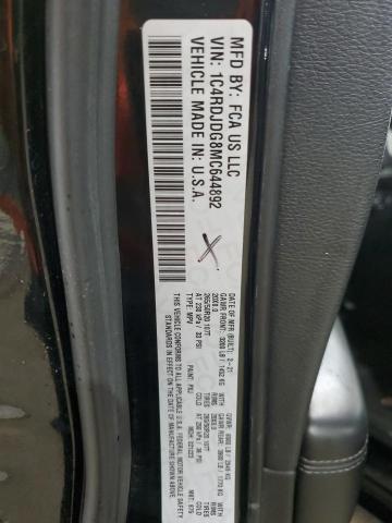 2021 DODGE DURANGO GT 1C4RDJDG8MC644892