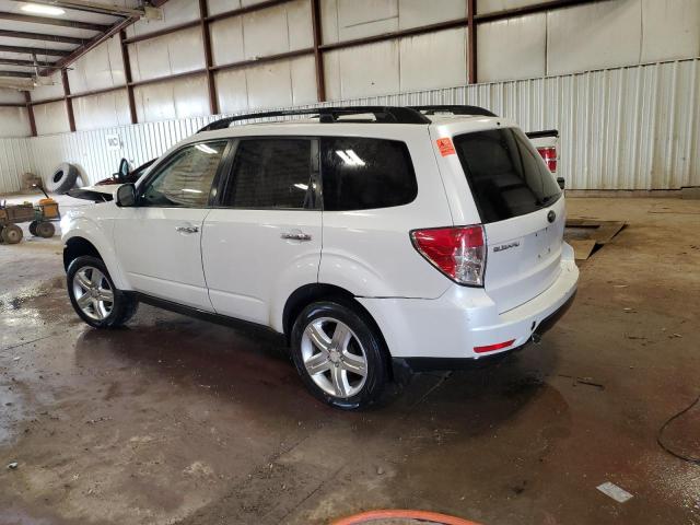 SUBARU FORESTER 2 2009 white  gas JF2SH63679H703986 photo #3