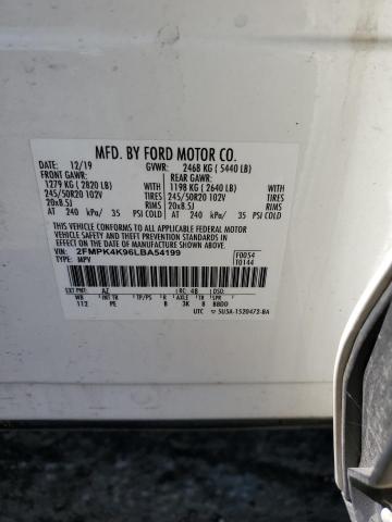 2020 FORD EDGE TITAN - 2FMPK4K96LBA54199