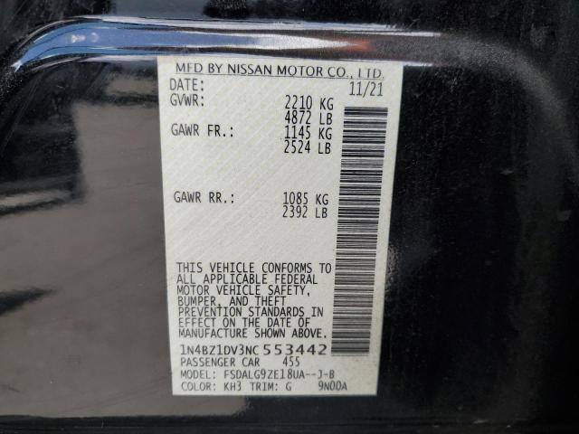 2022 NISSAN LEAF SL PL - 1N4BZ1DV3NC553442