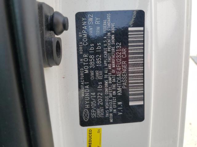 2015 HYUNDAI VELOSTER T KMHTC6AE4FU232132