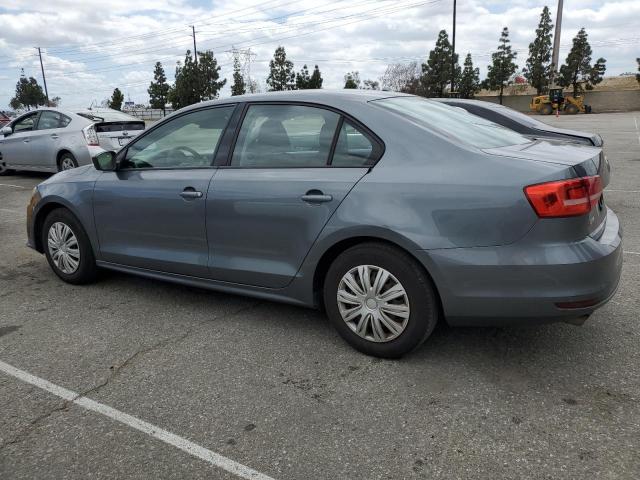 VOLKSWAGEN JETTA BASE 2015 gray  gas 3VW2K7AJ1FM269372 photo #3
