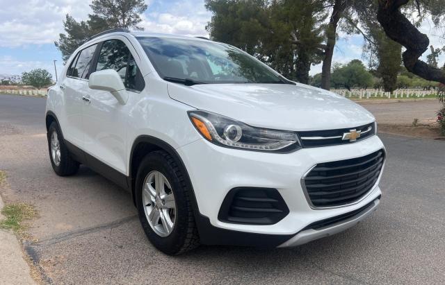 CHEVROLET TRAX 1LT 2019 white  gas 3GNCJLSB6KL216684 photo #1