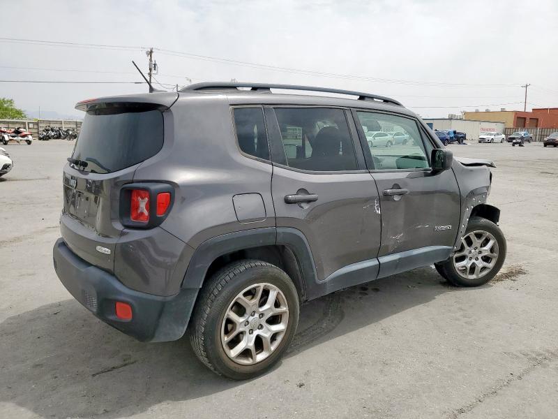 Vin: zaccjbbb9hpe58453, lot: 59039155, jeep renegade latitude 20173