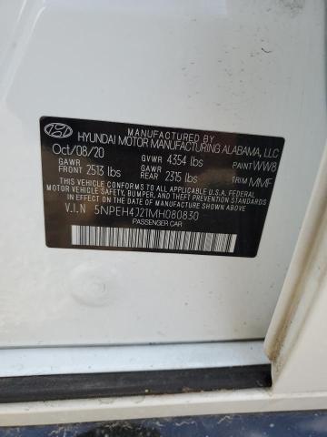 2021 HYUNDAI SONATA LIM 5NPEH4J21MH080830