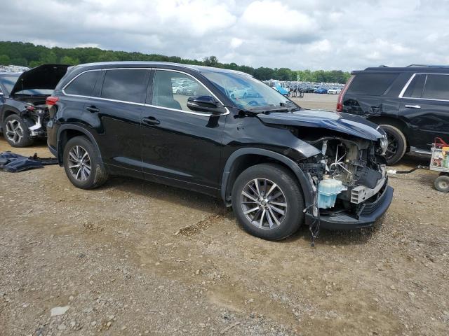 Vin: 5tdjzrfh0hs391235, lot: 55758335, toyota highlander se 20174