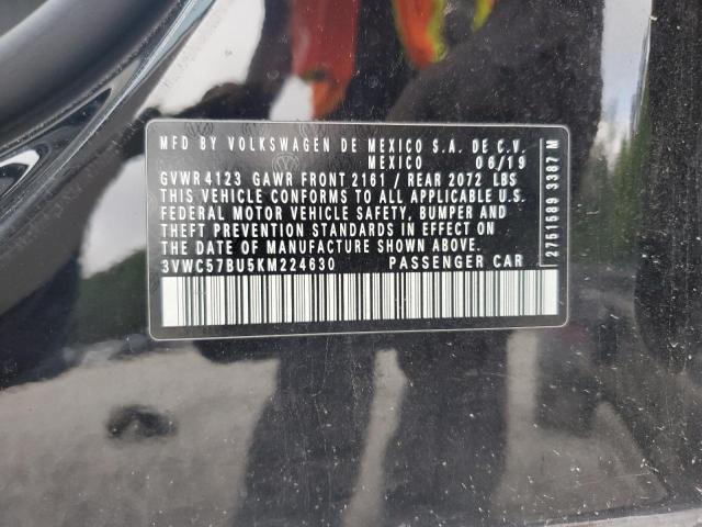 2019 VOLKSWAGEN JETTA S - 3VWC57BU5KM224630