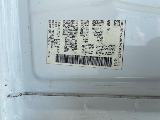 2018 NISSAN NV 2500 S - 1N6AF0LY0JN812842