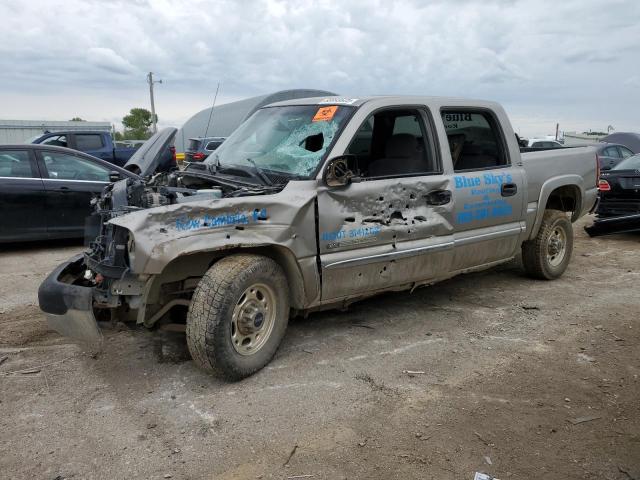 GMC SIERRA C25 2002 gray  gas 1GTHC23G02F136756 photo #1