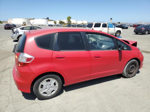 HONDA FIT 2013 red  gas JHMGE8H30DC007773 photo #4