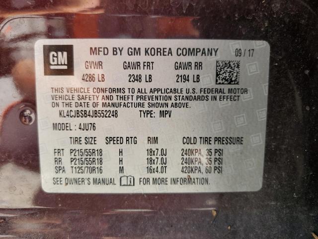 2018 BUICK ENCORE PRE - KL4CJBSB4JB552248