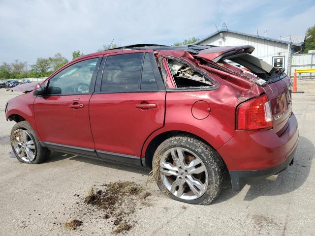 Vin: 2fmdk4jc8ebb36261, lot: 55843195, ford edge sel 20142
