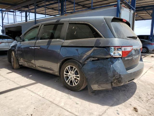 HONDA ODYSSEY EX 2012 gray  gas 5FNRL5H6XCB117868 photo #3