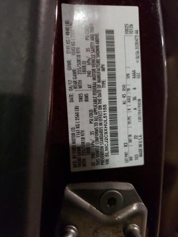 2017 LINCOLN MKC SELECT 5LMCJ2C9XHUL51155
