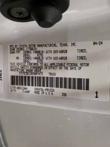 2024 TOYOTA TUNDRA CRE - 5TFMC5EC3RX007473