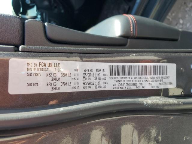 2017 JEEP GRAND CHER 1C4RJFLG6HC603822