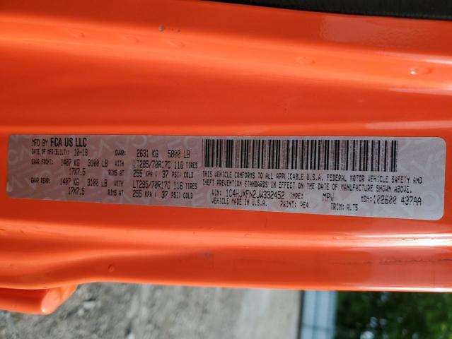 2018 JEEP WRANGLER U - 1C4HJXFN2JW332452