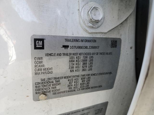 2020 GMC SIERRA K15 1GTU9BED8LZ268907