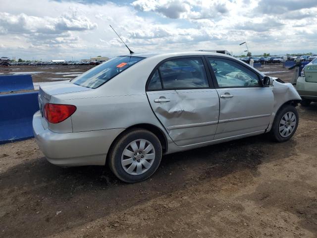 TOYOTA COROLLA CE 2004 silver  gas 1NXBR38E84Z297514 photo #4