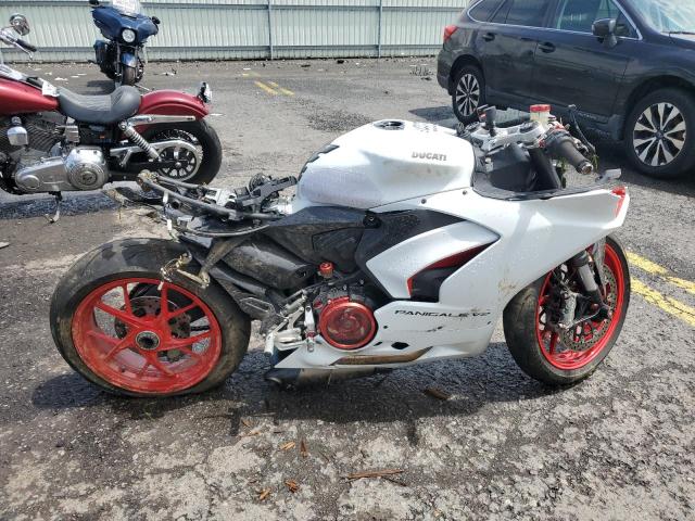 DUCATI PANIGALE V 2021 white  gas ZDMHAATW8MB003118 photo #1