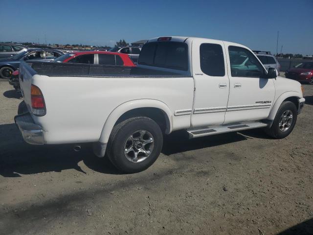 TOYOTA TUNDRA ACC 2000 white  gas 5TBRT3812YS092596 photo #4