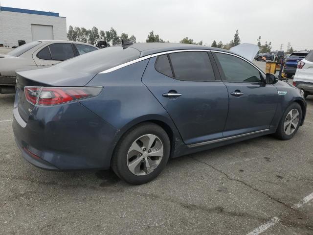 KIA OPTIMA HYB 2015 blue  hybrid engine KNAGM4AD2F5079501 photo #4