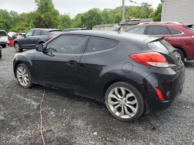 HYUNDAI VELOSTER 2016 black coupe 3d gas KMHTC6AD7GU294584 photo #3