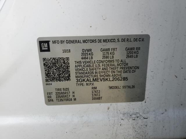 2019 GMC TERRAIN 3GKALMEV5KL206285