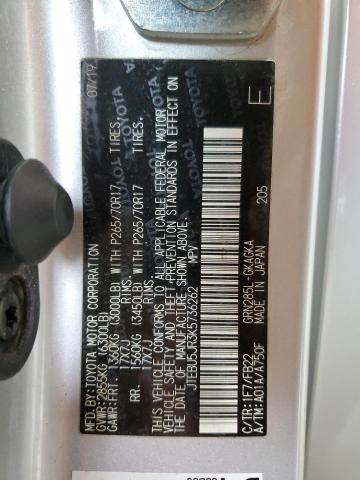 2019 TOYOTA 4RUNNER SR - JTEBU5JR3K5736262