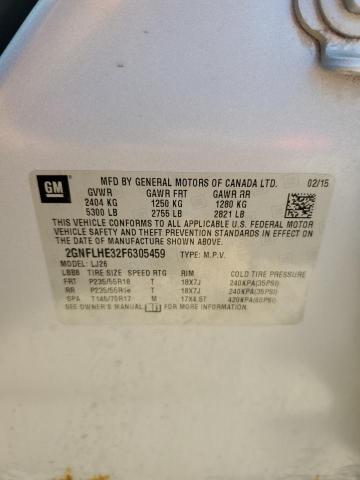 2015 CHEVROLET EQUINOX LT - 2GNFLHE32F6305459
